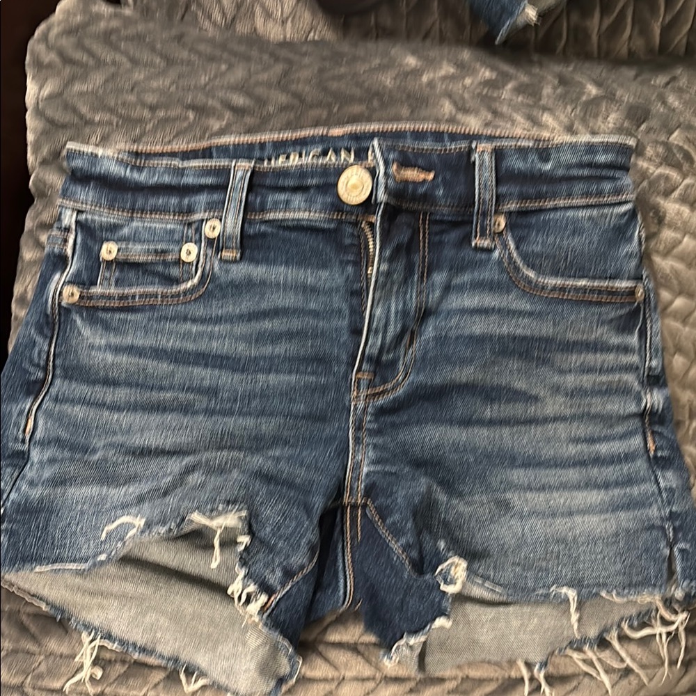 American Eagle Outfitters Blue Vintage Jean Shorts